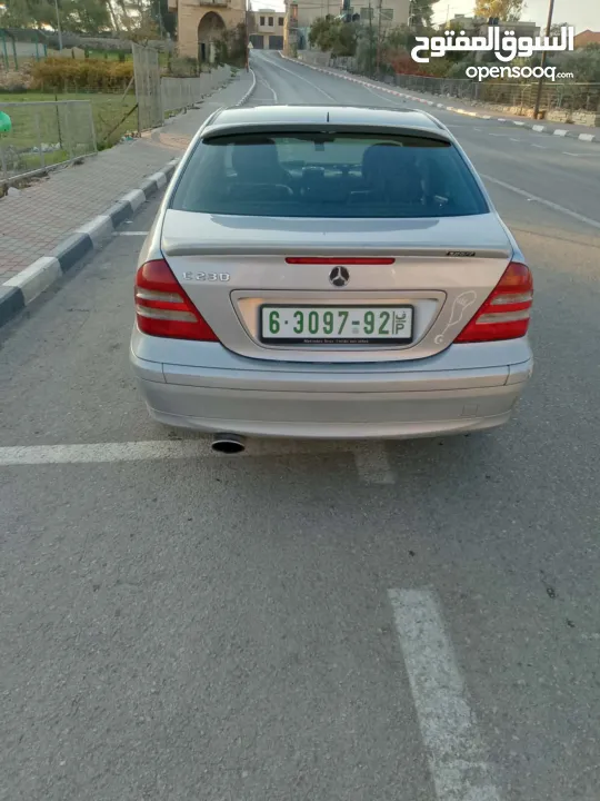 مارسيدس C230 موديل 2007 كرتونة