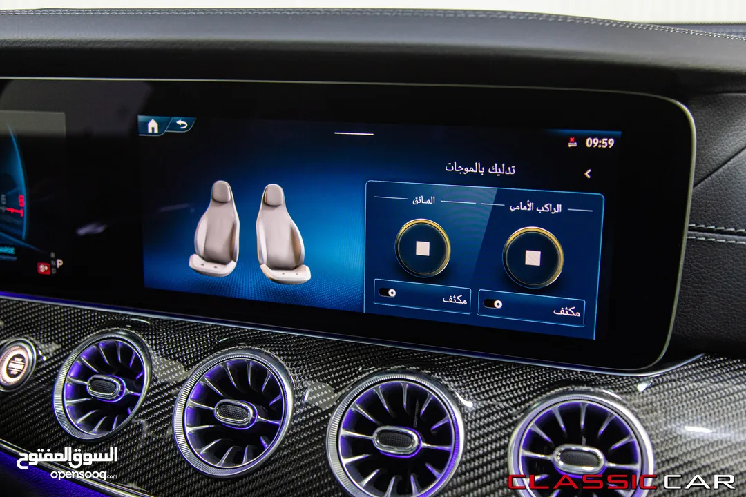 Mercedes Gt53 AMG 4matic + 2024   السيارة وارد المانيا و قطعت مسافة 11,000 كم