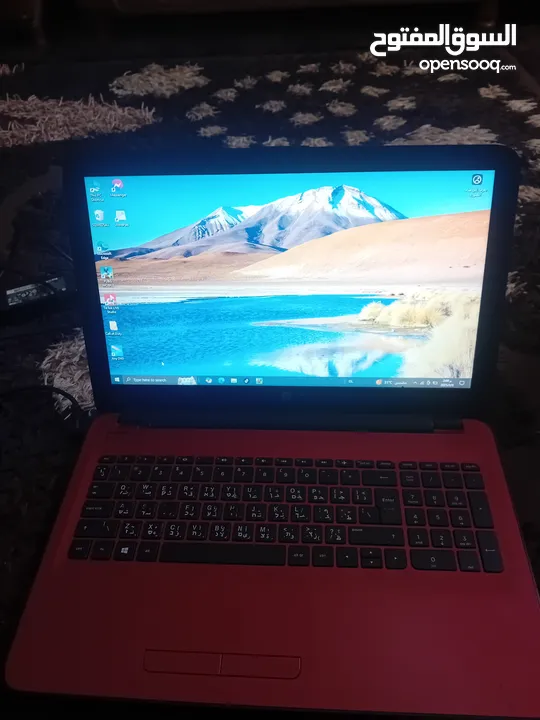 لابتوب hp مستعمل شى بسيط بحالة جيد جدا