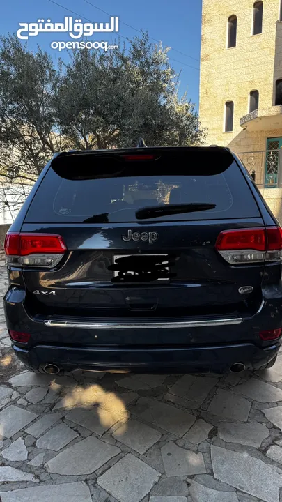 Jeep Grand cherokee Overland 2014 جيب جراند شيروكي اوفرلاند ( غير مجمركة ) اعفاء