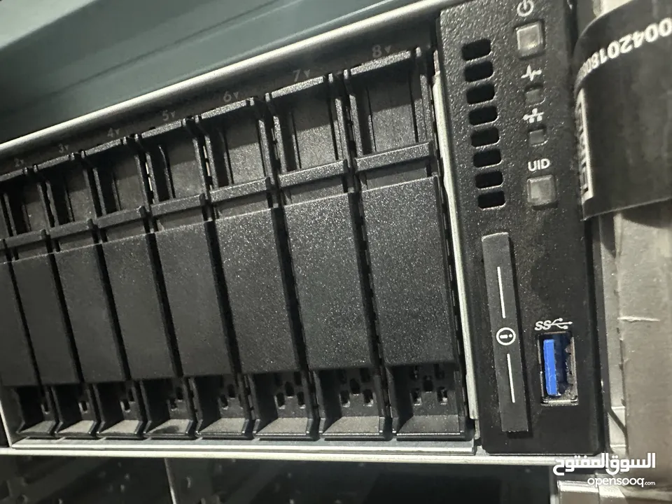 Hp Server 2U سيرفر Rack.  4x CPU Xeon 18Core 46mb cache/ total 72core 188mb cache / 144Thread