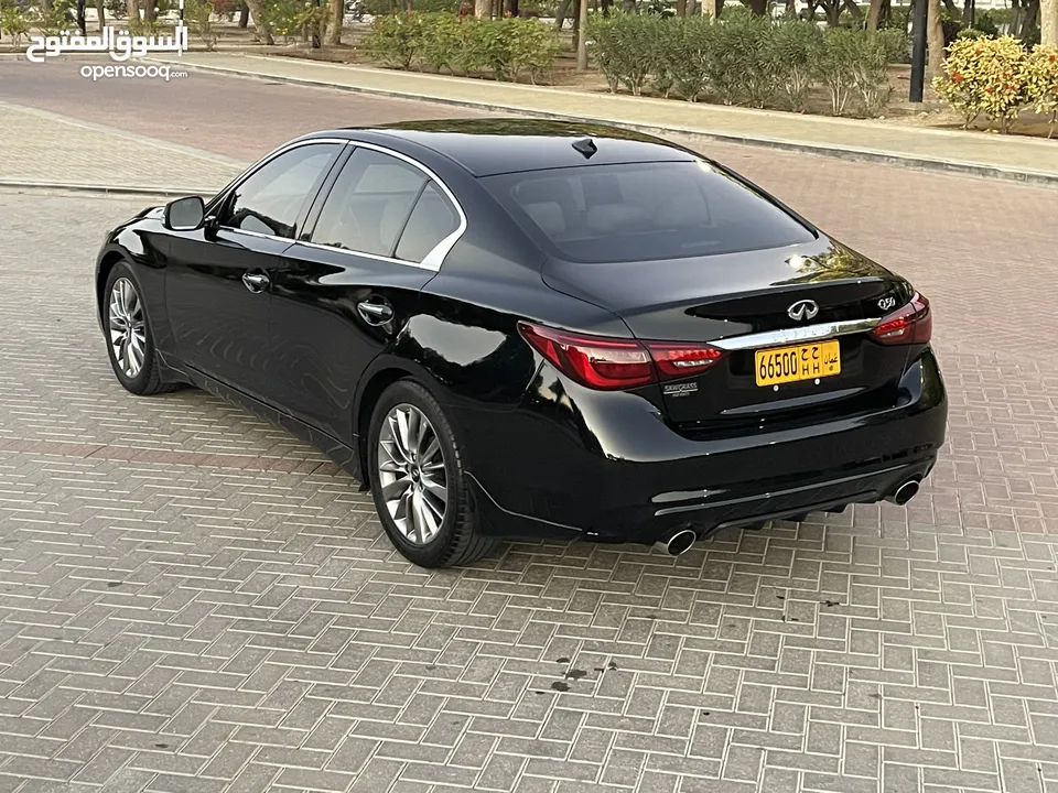 انفنتي Q50 نظيف جدا بممشى بسيط