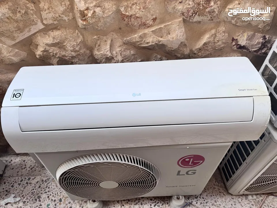 للتميز عنوان مكيف الجي سمارت 2طن فل انفيرتر جهاز غني عن التعريف مشالله حامي بارد أداء مميز وكفاءة عا