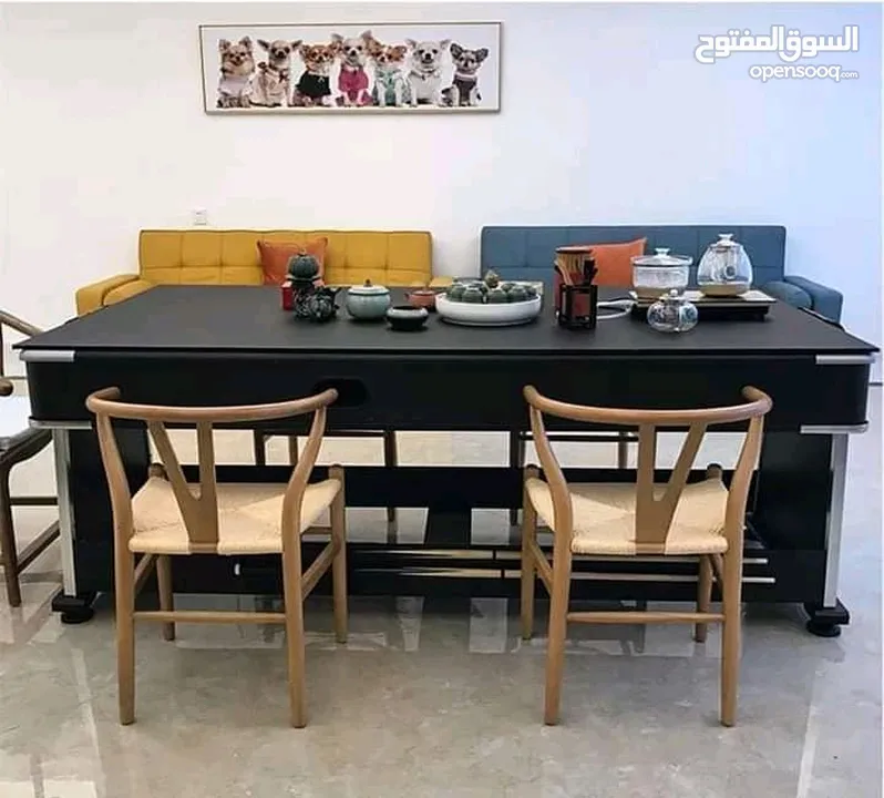 طاوله متعددة الألعاب4في1 متوفره الان أعلى جوده ومواصفات ستاندر بكامل اكسسواراتها لكل لعبه يوجد توصيل