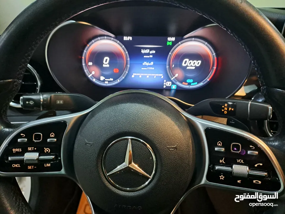 مرسيدس 2020 C200 Mailed hybrid AMG بحالة الشركه من المالك