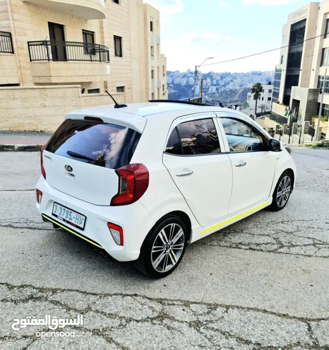 كيا مورنينج 2018 فل اضافات فتحة سقف