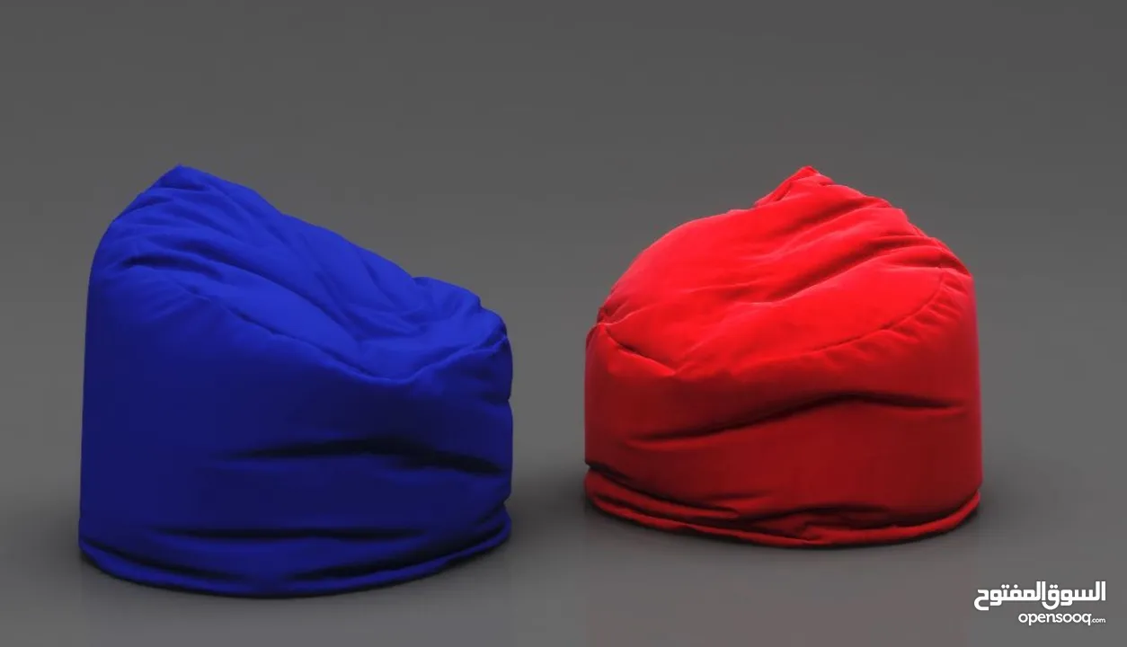 بفات beanbags  لالعاب البلايستيشن والقراءة وتكملة اعمال الكمبيوتر