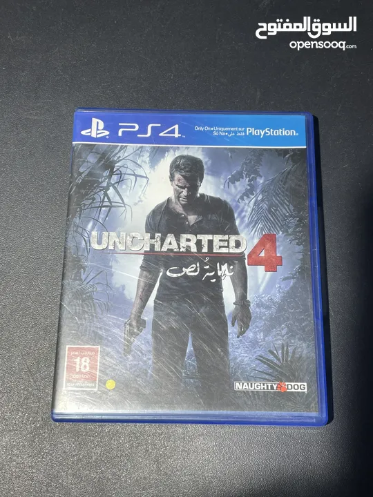 سيدي انتشارتد 4 بلايستيشن 4   Uncharted 4 cd PlayStation 4