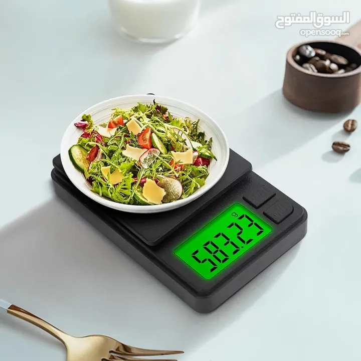 ميزان غرامات 0.01 -1000 غرام الذهب والمجوهرات والتوابل