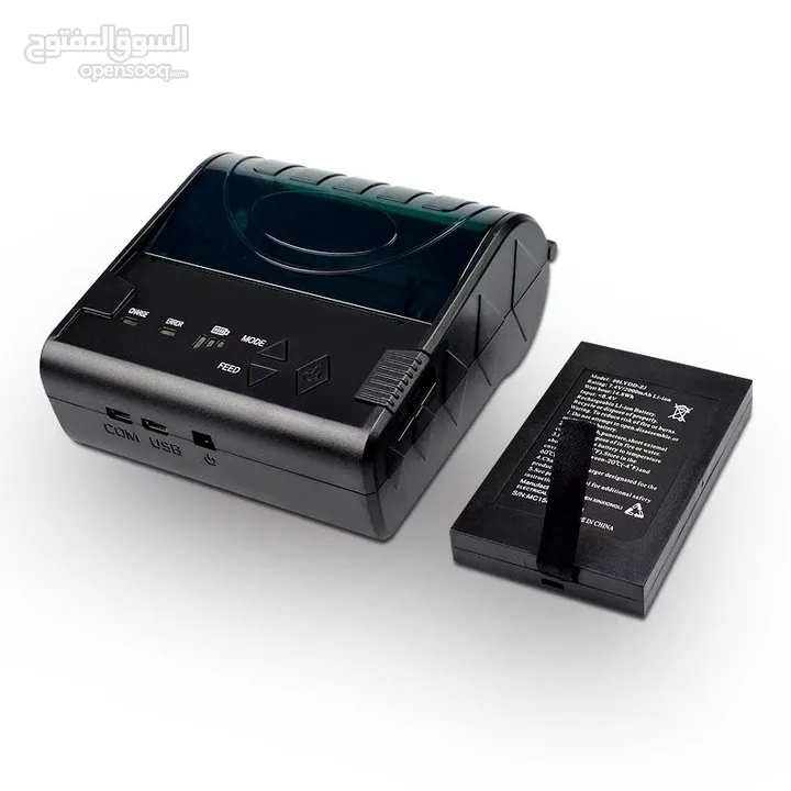 طابعة فواتير بلوتوث محمولة Mini Bluetooth printer 80mm