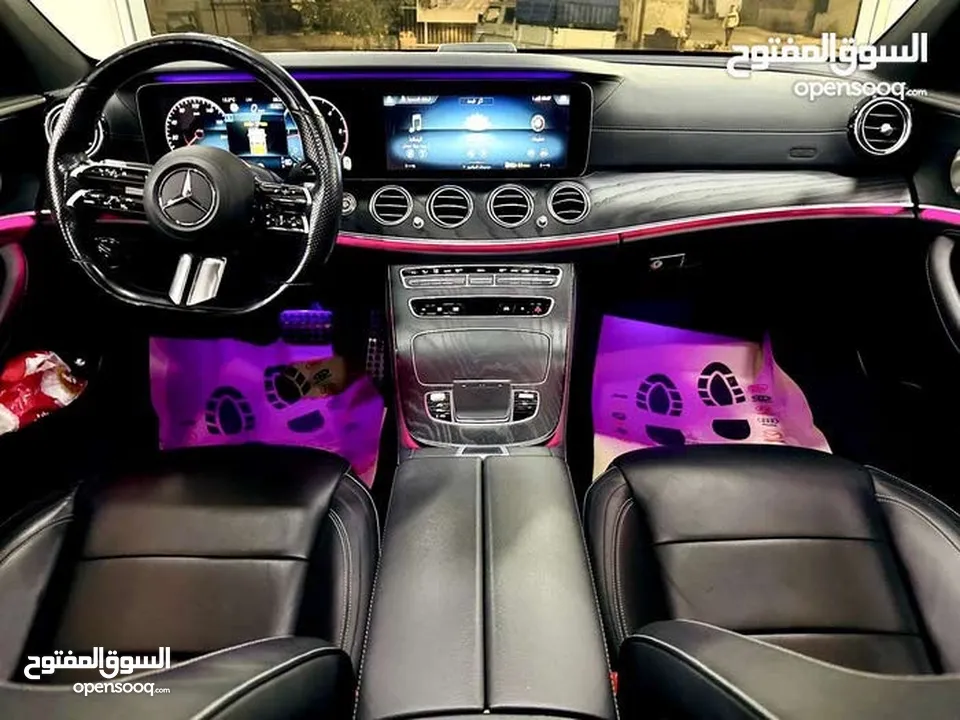 مرسيدس E220d - 2021 AMG 4*4 - 4matic لون مميز +بحال الوكالة+ عداد واطي+سعرحرق اقل من تكلفة استيرادها