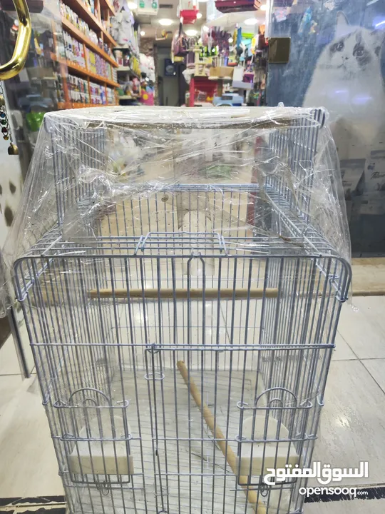 قفص ببغاء ايطالي لجميع انواع الطيور الكبيرة  كاسكو تيمنا . ماكاو . بلو فرونتد . كوكاتو
