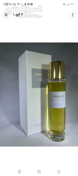 عطور جديده بتغليف شركتها للبيع وبعضها مستخدم منه أو مأخوذ منه تقسيمات