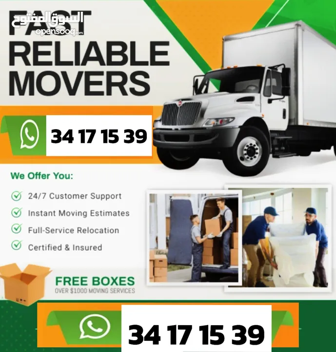 House mover packer and transports