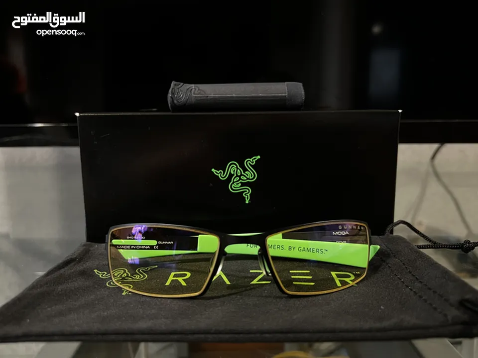 نظارة العاب Razer للحمايه من الاشعة الزرقاء