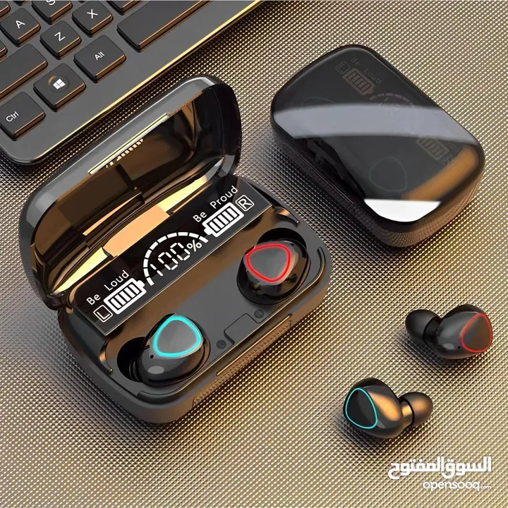 *لما نحكيلك حرقنا السعر .. يعني اكيد حرقناه*   سماعة M10  احدث اصدار  و التنتين بسعر وحدة بسسس