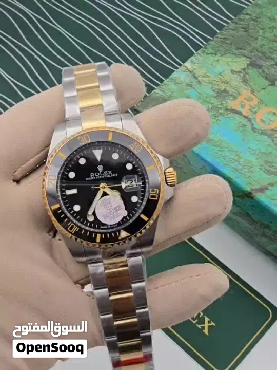 ساعه رجالي ماركة رولكس ماستر كوالتي سمرينا بيبسي ديتونا داي ديت بجوده عاليه جدا متوفر جميع الاصدارات