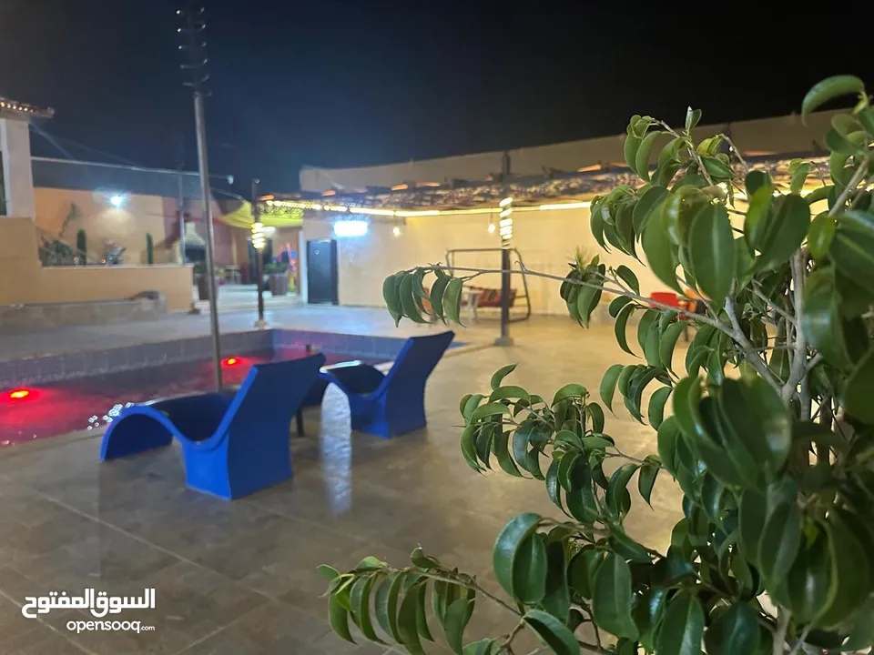 مزرعة نور الشمس بيرين صروت إيجار يومي او شهري