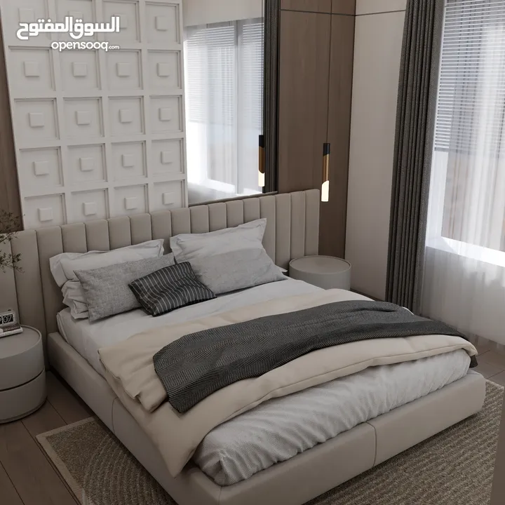 شقة فاخرة مساحة 185 م / دير غبار ( اقساط من المالك مباشرة )