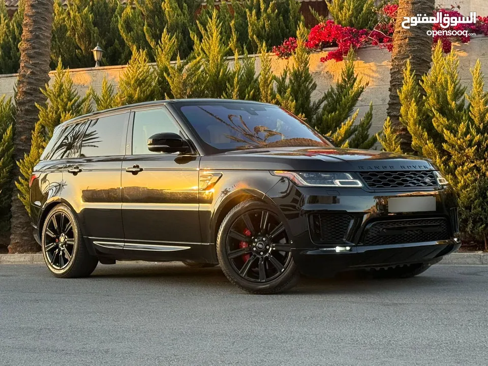 2021 Range Rover Sport Dynamic Black Edition ... وارد امريكي كلين كارفاكس فحص كامل ... دهان شركه