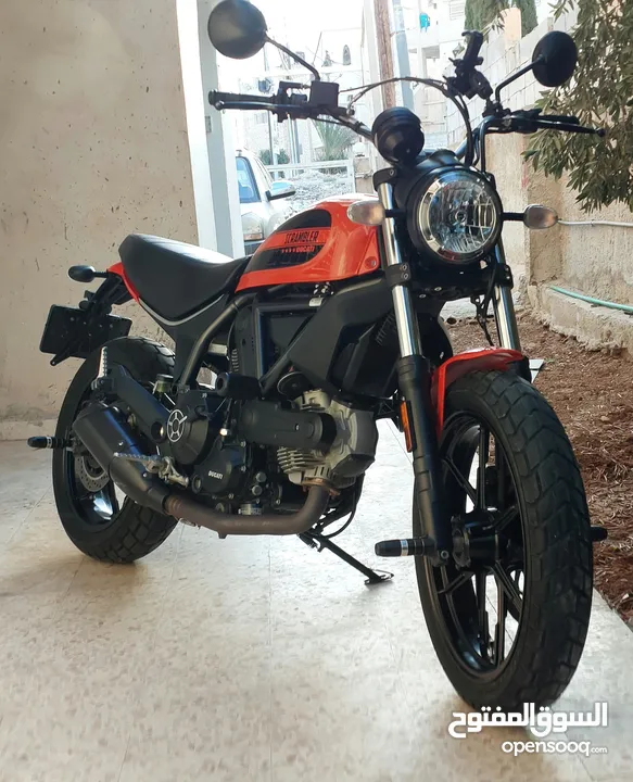 دراجة دوكاتي للبيع كاش فقط Ducati scrambler 62 .