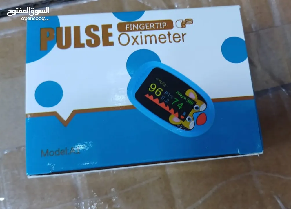 جهاز قياس نسبة الاكسجين في الدم للاطفال Oximeter اطفال يعمل بالشحن