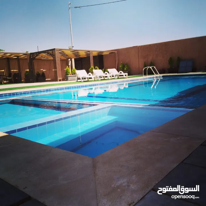 مزرعه على طريق المطار للايجار اليومي