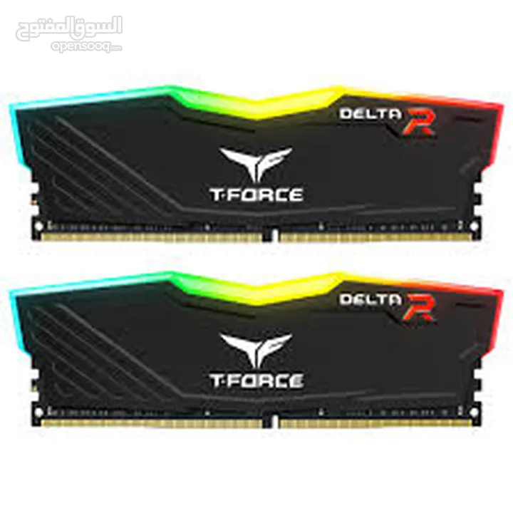 رامات بسرعة  3200 ddr4 قطعتين 2x8 16g RAM