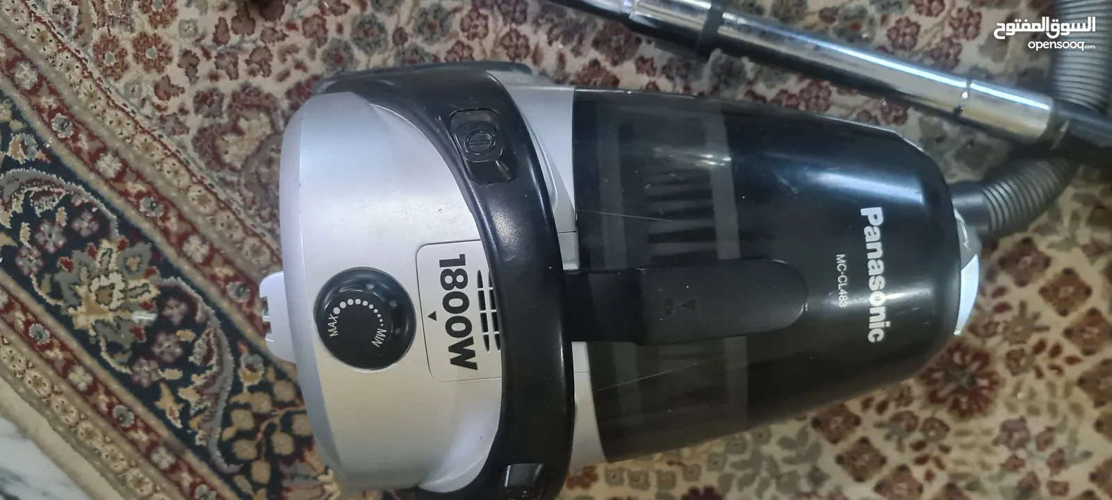 مكنسة بانوسونيك  (( Panasonic))  1800 واط ، بحالة الجديد ،