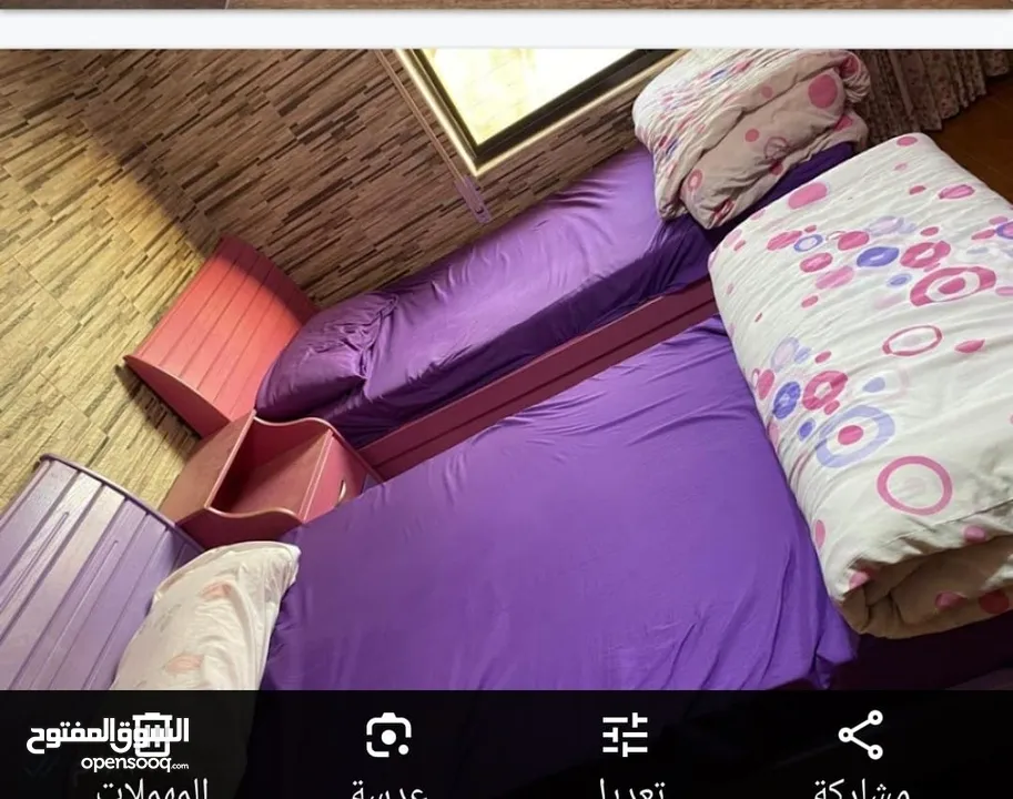 غرفة نوم بنات بحاله جيده