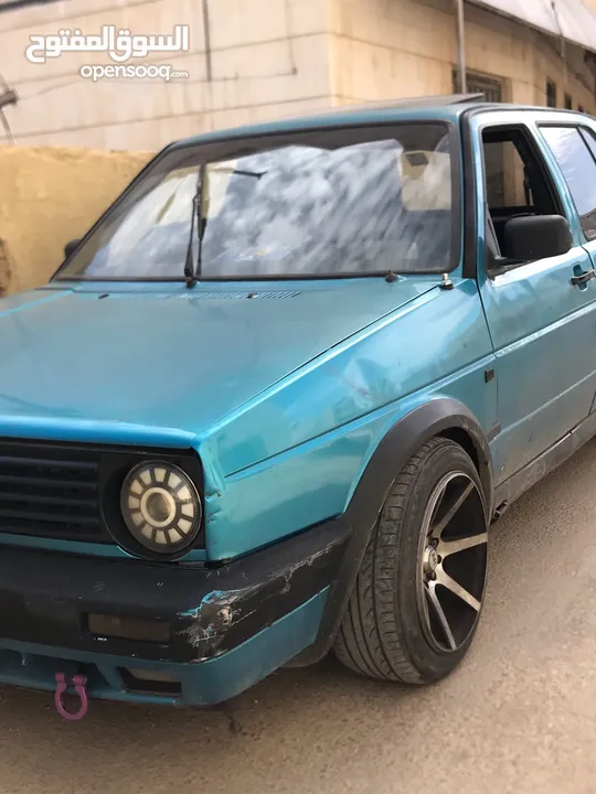 جولف mk2 محولة كامل دفعة 500 وكل شهر 100 من راسي لراسك تنازل ورهمن كومبيالات