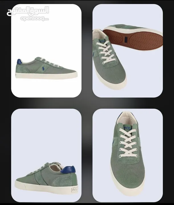 Green polo Ralph Lauren shoes  30-28BD new