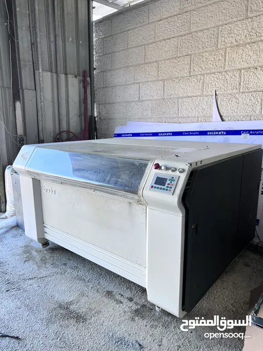 ماكينة ليزر  CNC / BODOR Laser CO2 لقص الخشب والاكريلك والجلد والقماش