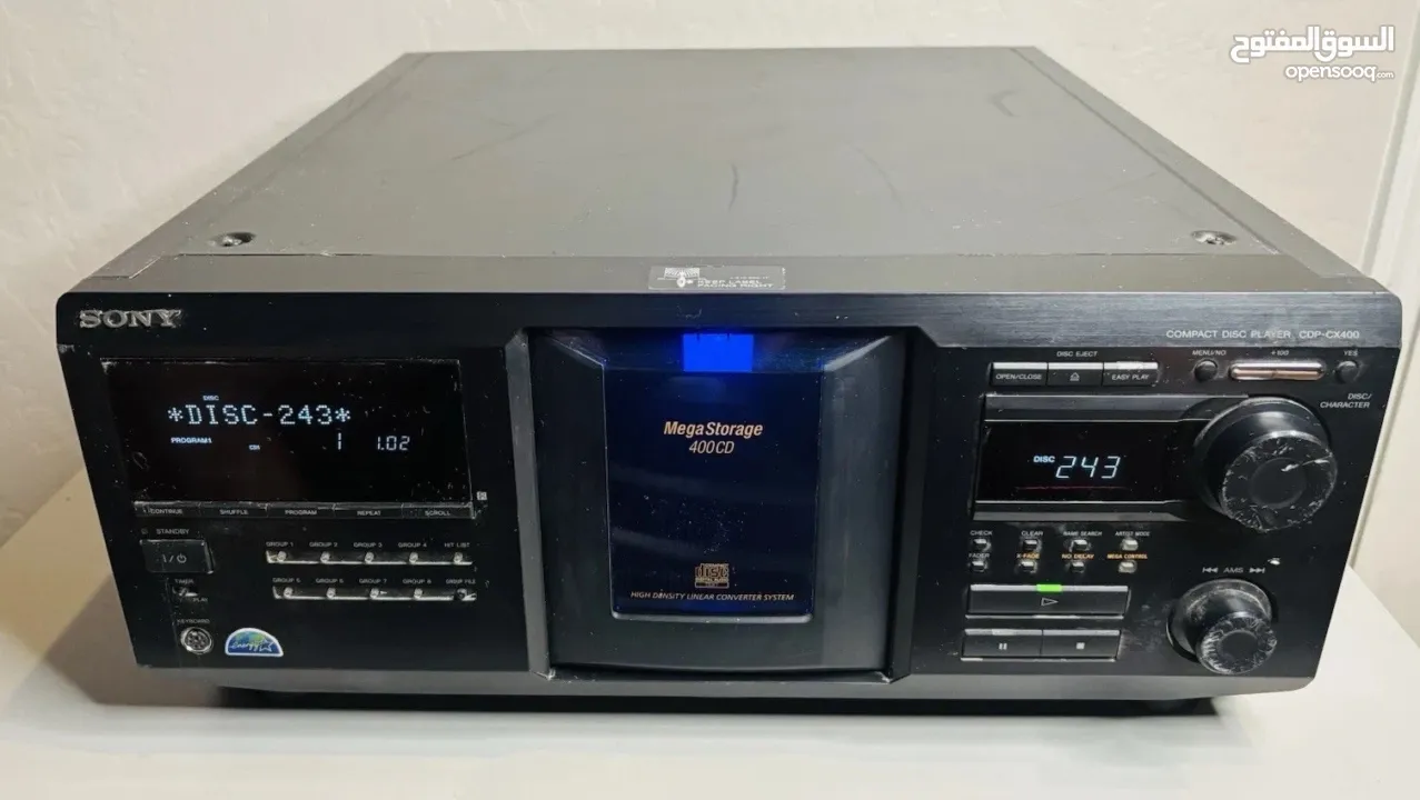 Sony 400 CD Player with 400 Cd's capacity