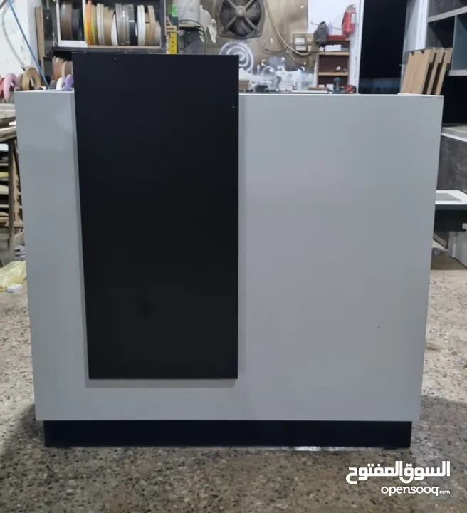 كاونترات  استقبال 120سم شامل التوصيل والتركيب مع إمكانية اختيار اللون والموديل المناسب