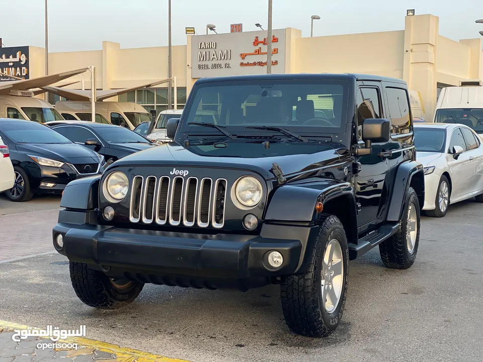 Jeep Wrangler Sahara 2016 black