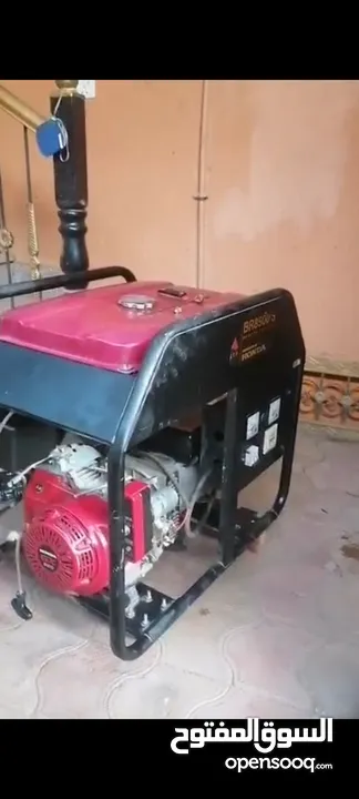 ‏BR 8500 مولد كهرباء بنزين 7.5 كيلو وات 9700 وات ماركة هوندا