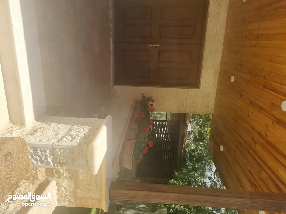 fully furnished ground floor with huge garden and terraces,,separate entrance ..