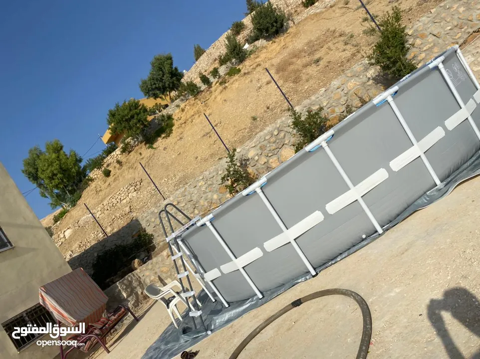 اكبر عرض وتحطيم للاسعار على مسبح انتكس INTEX SWIMMING Pool  بققطر 610سم وعمق رهيب 132سم