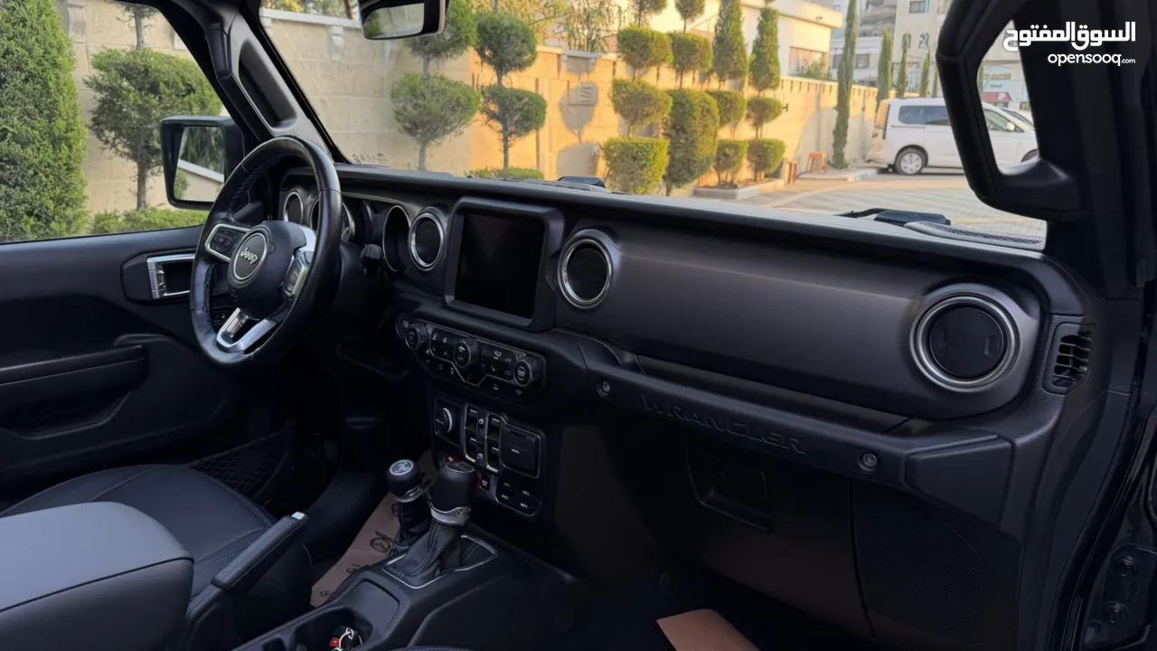 جيب رابيكون ترخيص 2022 محرك 2000 هايبرد plugin/يقطع على الشحنه 30 كيلو 375 حصان