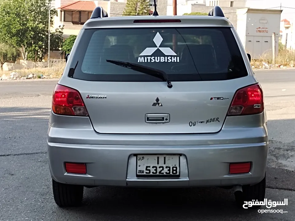 ميتسوبيشي آوتلاندر اوتوماتيك 2003 توب نظافة بسعرررر مميززز محرك 2400cc