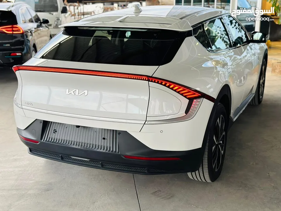 كيا EV6 وارد كوريا 2022 فحص كامل كرت ابيض ممشى 70 الف KM استخدام شخصي