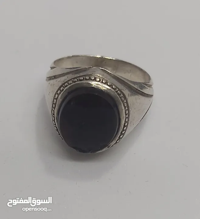 خواتم فضه 929 احجار كريمه و أوزان اغلبها خواتم ايرانيه ثقيله..