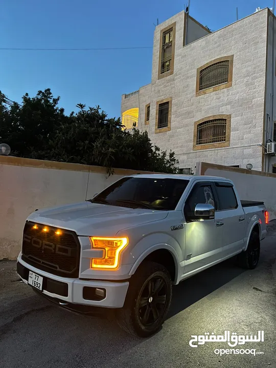 فورد f150 بلاتينيوم اعلى صنف بحاله الوكاله