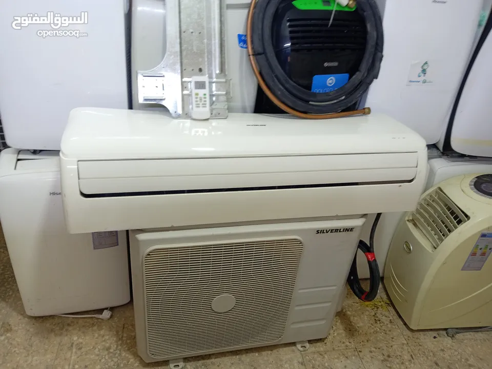 مكيفات واحد طن و2 طن وطن ونص أسعار مناسبه انفيرتر وعادي ومتنقل
