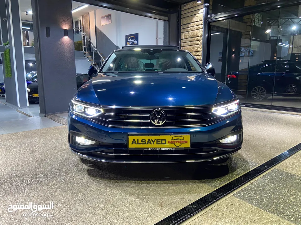 VW PASSAT B8 2021 بنوراما / كاملة الإضافات