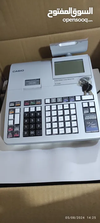 ELECTRONIC CASH REGISTER CASIO (BRAND NEW  كاش كاسيو جديد بالكرتونة