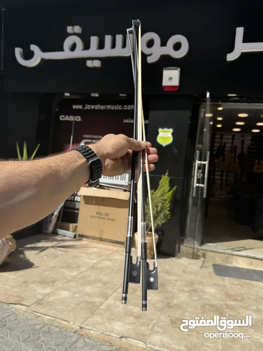 ‏Carbon Fiber Violin Bow  قوس كمان فيبر