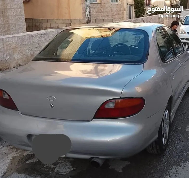 هيونداي افانتي موديل 96 لون سلفر اتوماتيك
