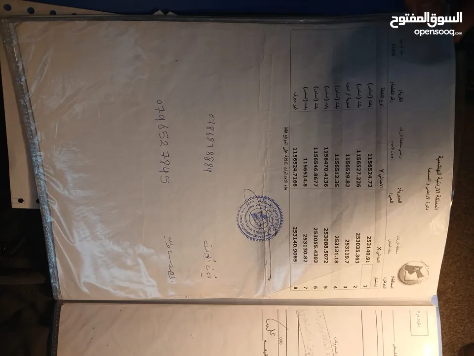 دونم أو أكثر أرض للبيع أو للإيجار (أول سنة مجانا) على الشارع شارع 100 مباشرة قريبة من الجمرك الجديد